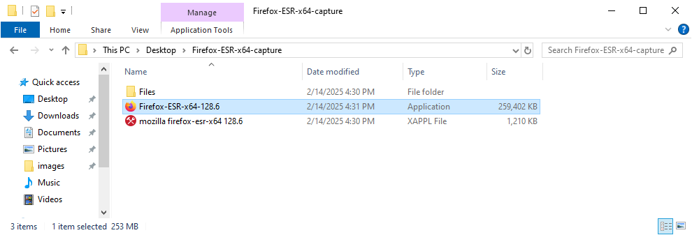 Output Standalone Application EXE